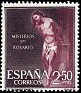 Spain 1962 Rosary 2,50 Ptas Multicolor Edifil 1469
